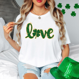 Love Shamrock DTF PrintT-Shirt or Sweatshirt