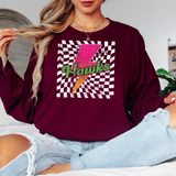 Heritage Trails Hawks Neon Bolt Adult Long Sleeve TShirt