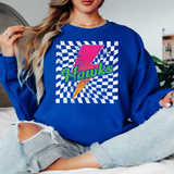 Heritage Trails Hawks Neon Bolt Adult Sweatshirt