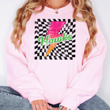 Heritage Trails Hawks Neon Bolt Adult Sweatshirt