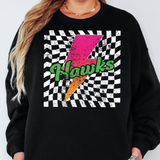 Heritage Trails Hawks Neon Bolt Adult Sweatshirt