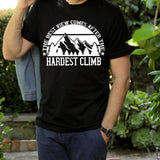 Best View Comes After the Hardest Climb Bella Canvas T-Shirt