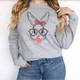 Bubble Gum Bunny T-shirt or Sweatshirt