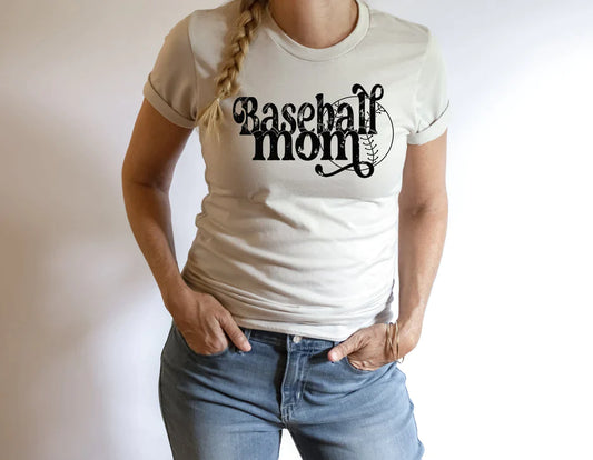Baseball Mom Bella Canvas T-shirt