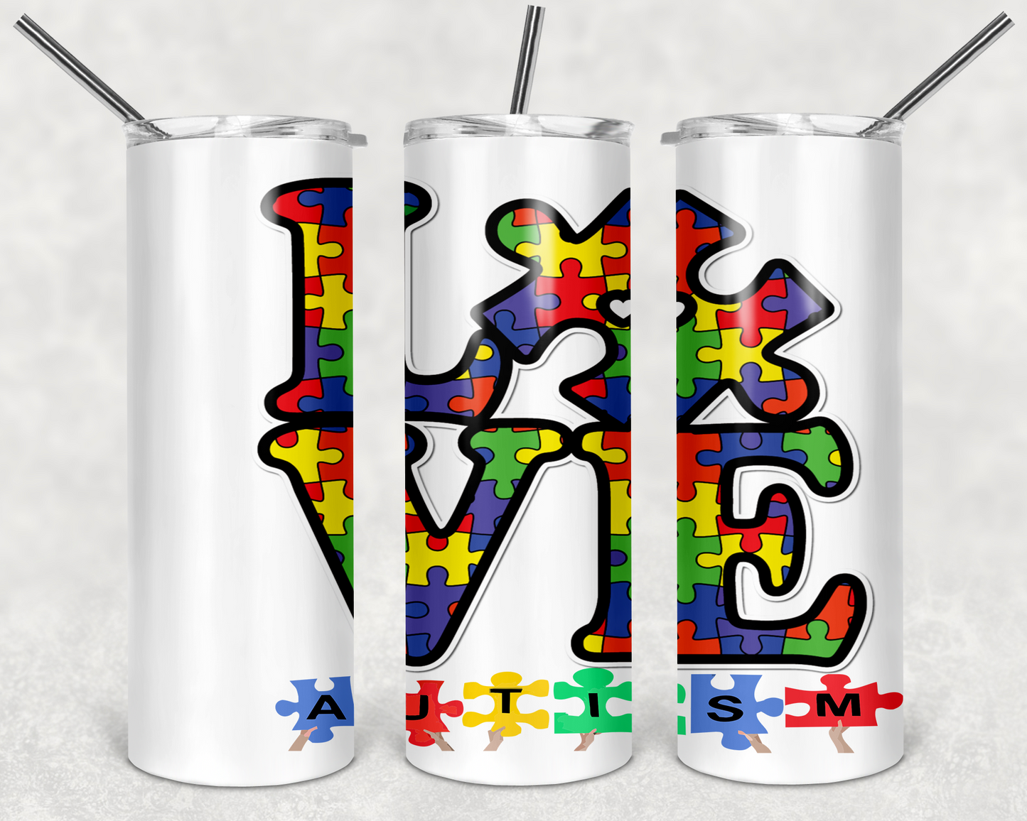 Love Autism Tumbler