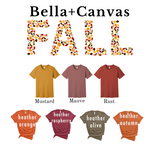 Distressed Mustangs Stacked Grunge Bella Canvas T-shirt