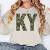 Camo KY Kentucky T-shirt or Sweatshirt