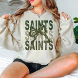 Saints Camo Bow T-shirt or Sweatshirt