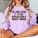 Easter Just Here For the Deviled Eggs T-shirt or Sweatshirt