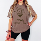 Espresso Martini Social Club Comfort Color T shirt