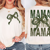 Distressed Mama Coquette Camo T-shirt or Sweatshirt