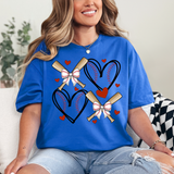 Basebal Heart Collage T-shirt or Sweatshirt