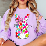 Dotted Easter Bunny Comfort Colors T-shirt