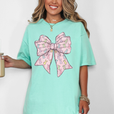 Coquette Easter Bow Comfort Colors T-shirt
