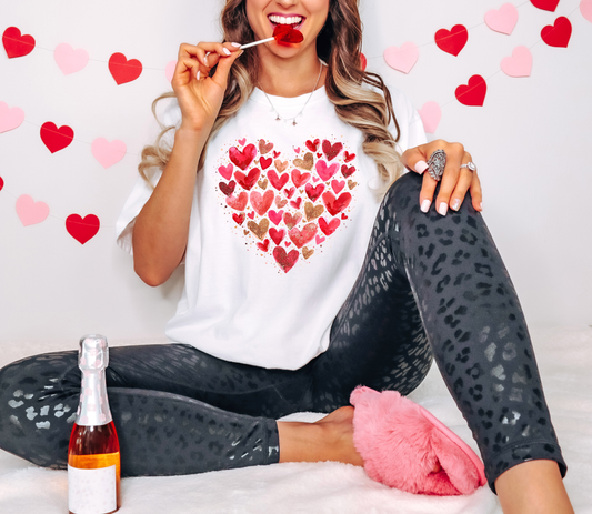 Valentine Heart of Hearts Gildan T-shirt or Sweatshirt