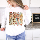 Vintage Cupid Brush Stroke Gildan T-shirt or Sweatshirt