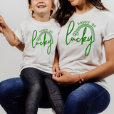 Happy Go Lucky Rainbow T-shirt or Sweatshirt