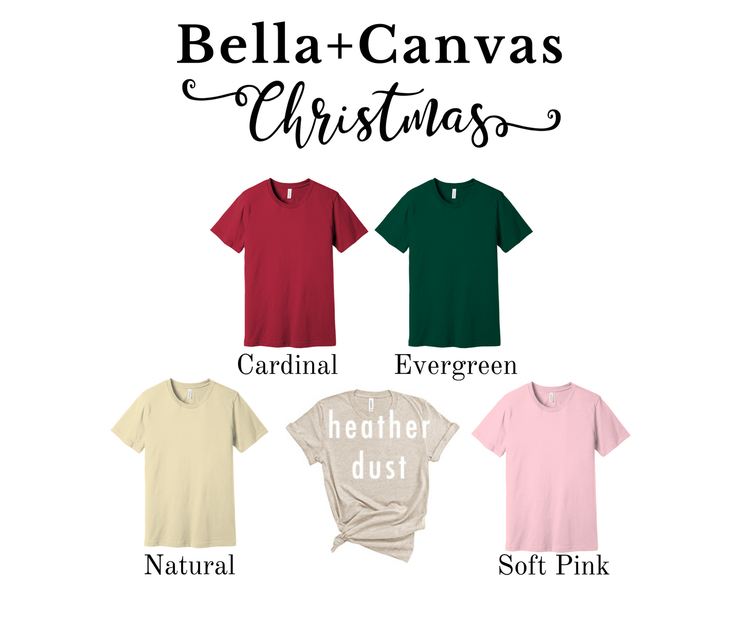Christmas Dachshund Bella Canvas T-Shirt