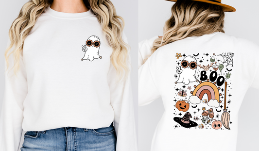 Ghost Doodle  T-shirt or Sweatshirt