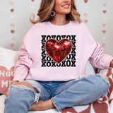 Heart Disco XOXO Gildan Tshirt or Crewneck