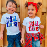 Wild Thing Valentine Doodle Youth T-shirt