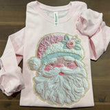 Santa Faux French Knot T-shirt or Sweatshirt