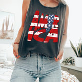 America Lightning Bolt Comfort Colors T-Shirt or Tank