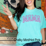 PUFF Mama Comfort Colors Chalky Mint T-Shirt