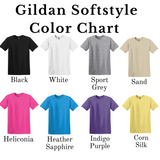 Pray Big Worry Small Gildan Softstyle T-shirt