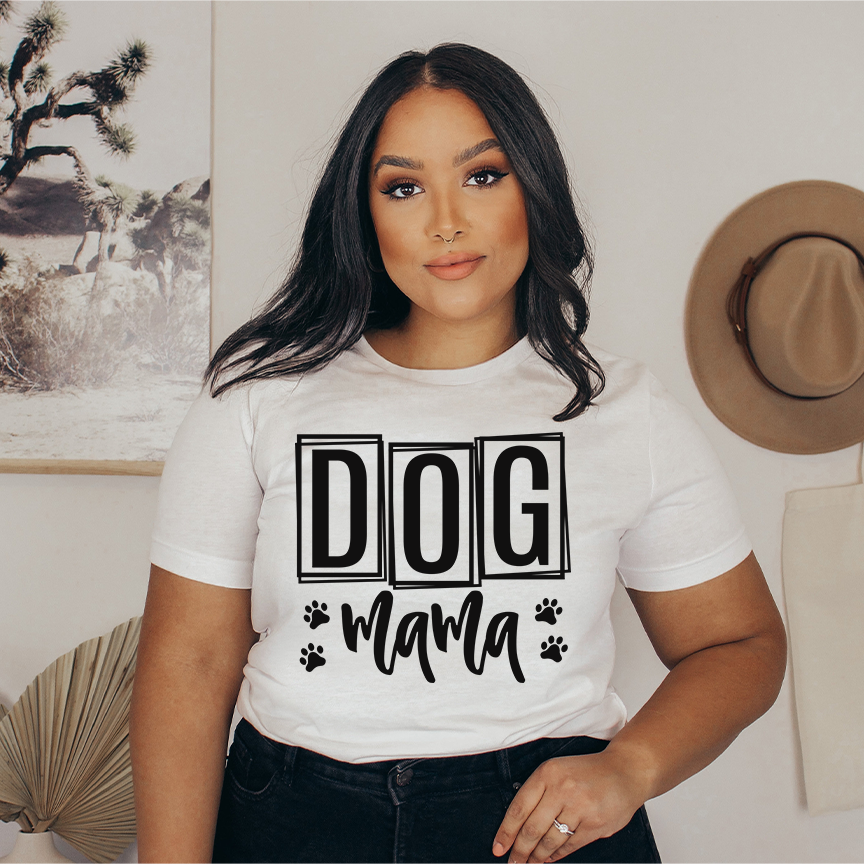 Dog Mama Bella Canvas T-shirt