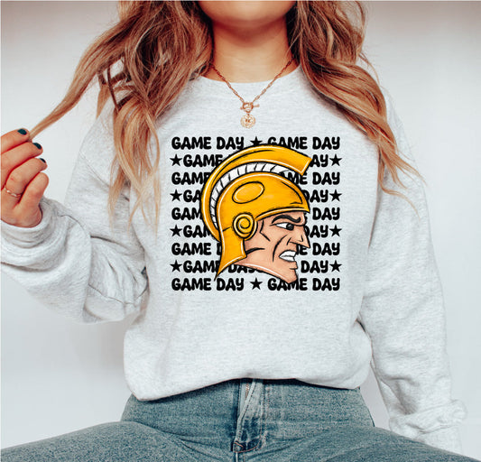 Game Day Trojans  Sweatshirt or T-shirt