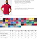 Primrose Teach Love Inspire Gildan Soft Style T-Shirt