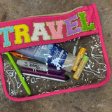 Chenille Patch Travel And Snack Bags