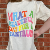 Kids What a Beautiful Day for a Tantrum T-Shirt