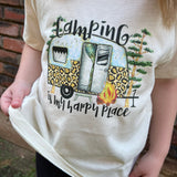 Camping is my Happy Place Mama Mini Gildan Soft Style