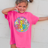 Back to School Retro Neon Grades T-shirt