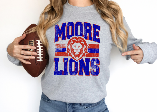 Moore Lions T-shirt or Sweatshirt