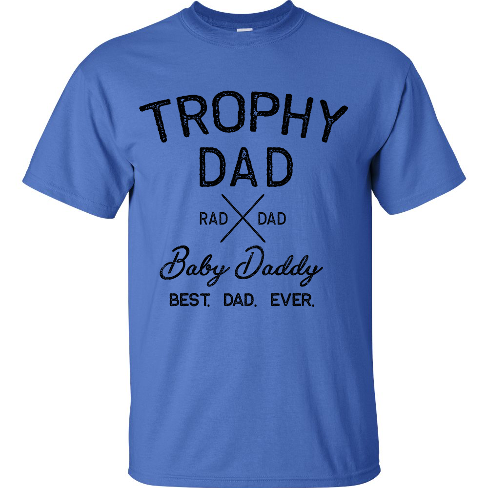 Mens Trophy Dad Gildan T-shirt