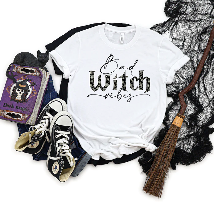 Bad Witch Vibes Gildan Softstyle T-shirt