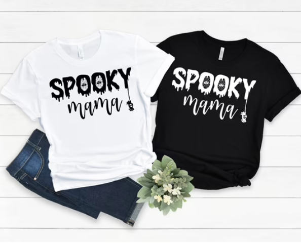 Spooky Mama Bella Canvas T-shirt