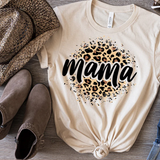Mama Leopard Bella Canvas T-shirt