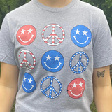 Stars and Stripes Gildan Softstyle T-shirt