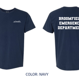 UCHealth Broomfield Emergency Comfort Colors Short Sleeve T-Shirt