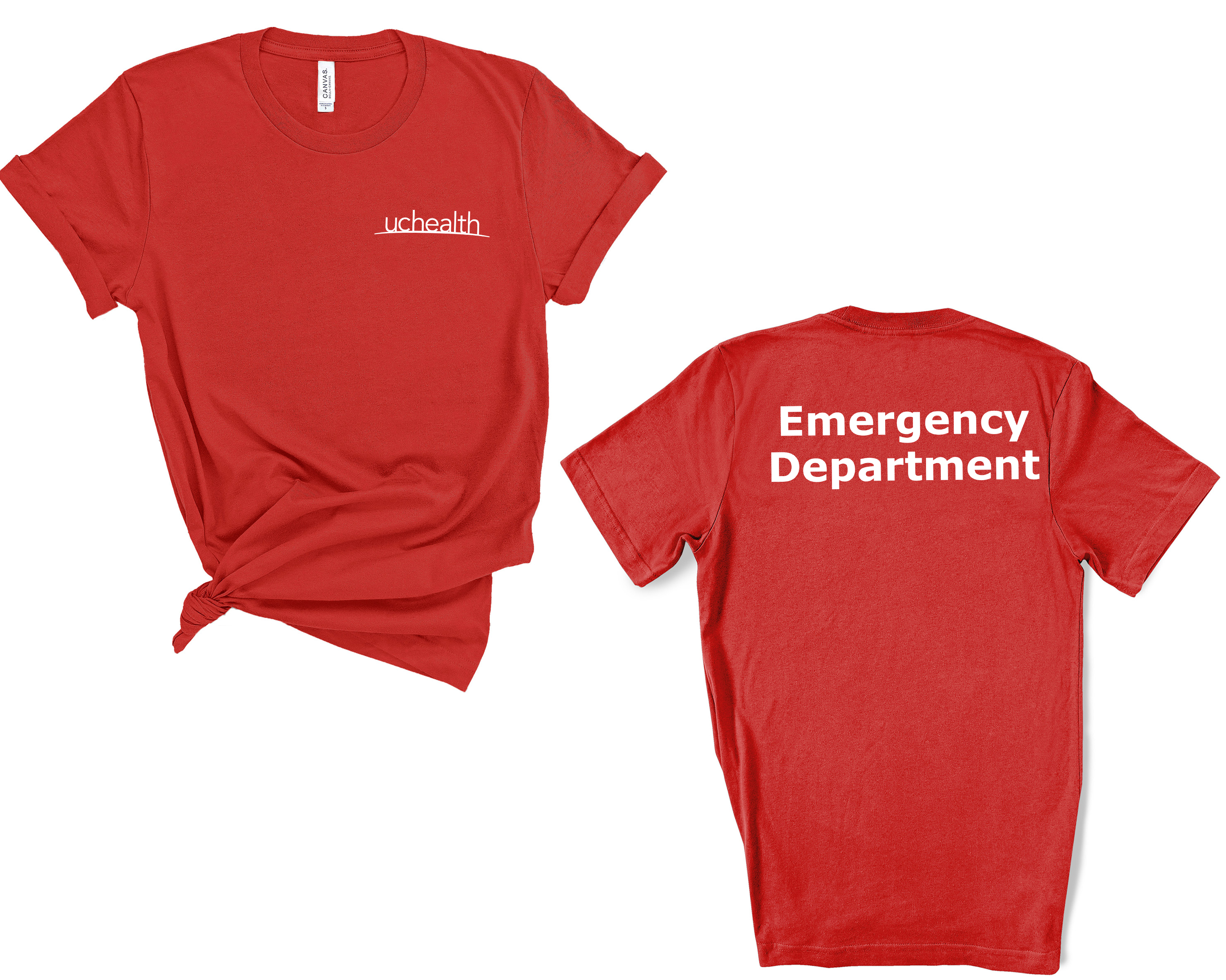 UCHealth Womens Short Sleeve T-Shirt-Bella Canvas