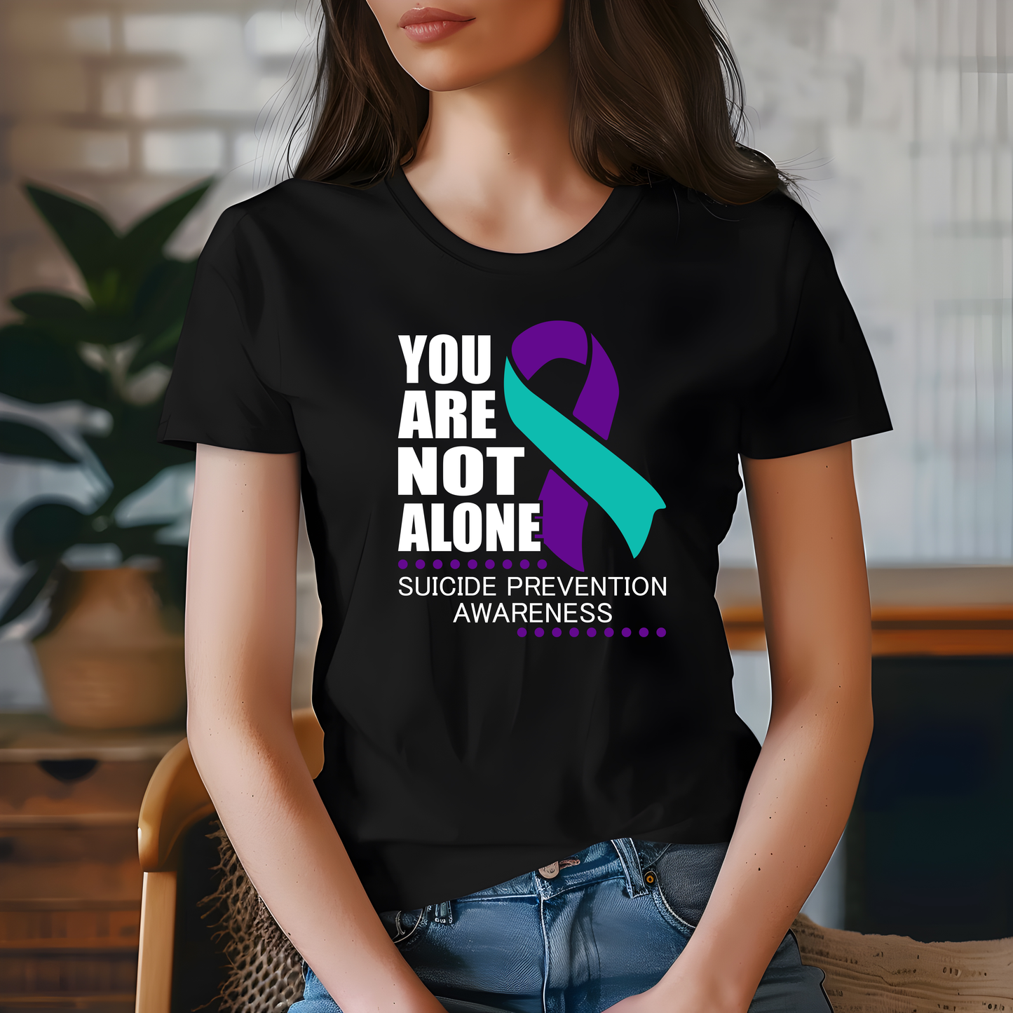 You Are Not Alone 1 Gildan Sofstyle T-shirt