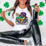 Mardi Gras Crocodile Gildan T-shirt or Sweatshirt