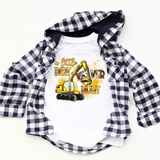 A Little Dirt Never Hurt Tractor Toddler T-Shirt