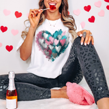 Valentine Abstract Heart Gildan T-shirt or Sweatshirt