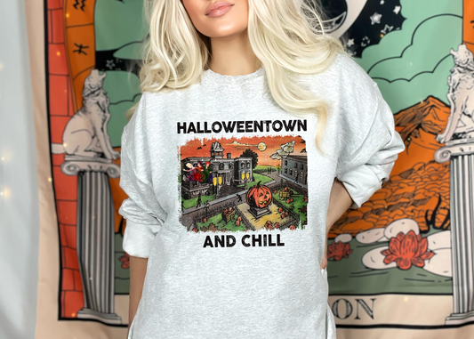 Halloween Town and Chill  T-shirt or Sweatshirt