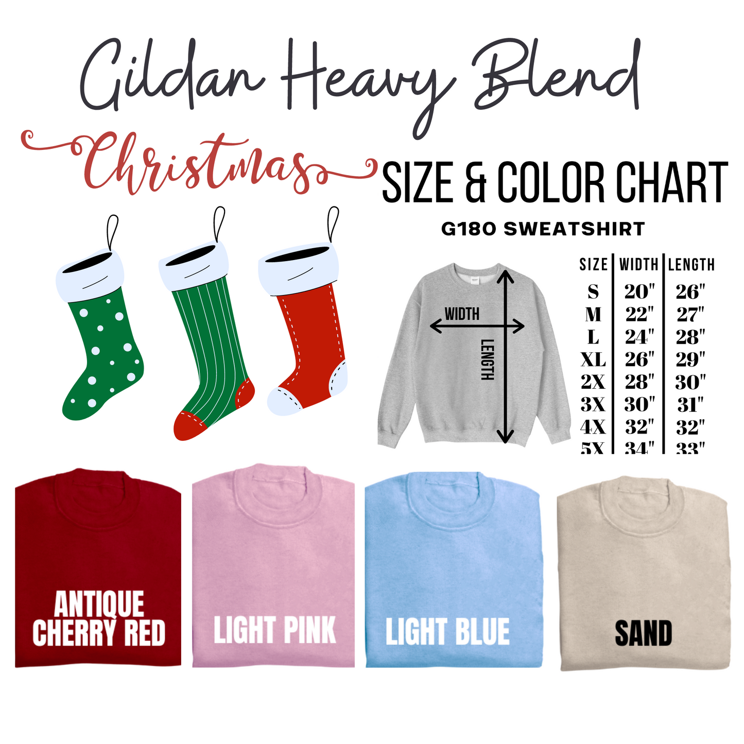 Merry Christmas  Heavy Blend Sweatshirt